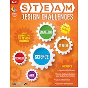 CREATIVE TEACHING PRESS STEAM Design Challenges Resource Book, Grade 2 8209